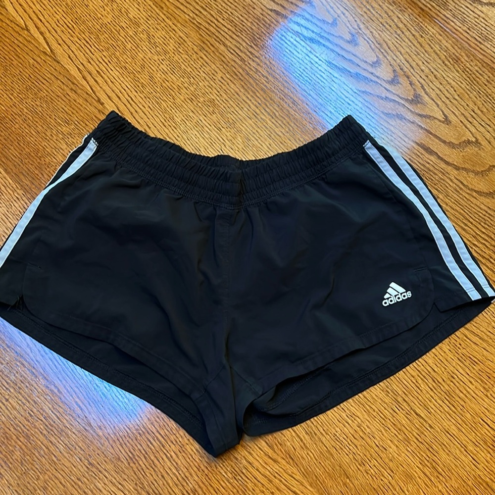 Adidas Women’s Pacer 3 Stripes Shorts Size M